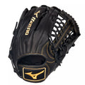 Mizuno MVP Prime Outfield Baseball Glove 12.75", Black/Almond