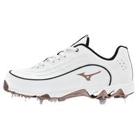 Mizuno Women's 9-Spike Swift 8 Low Metal Fastpitch Softball Cleat