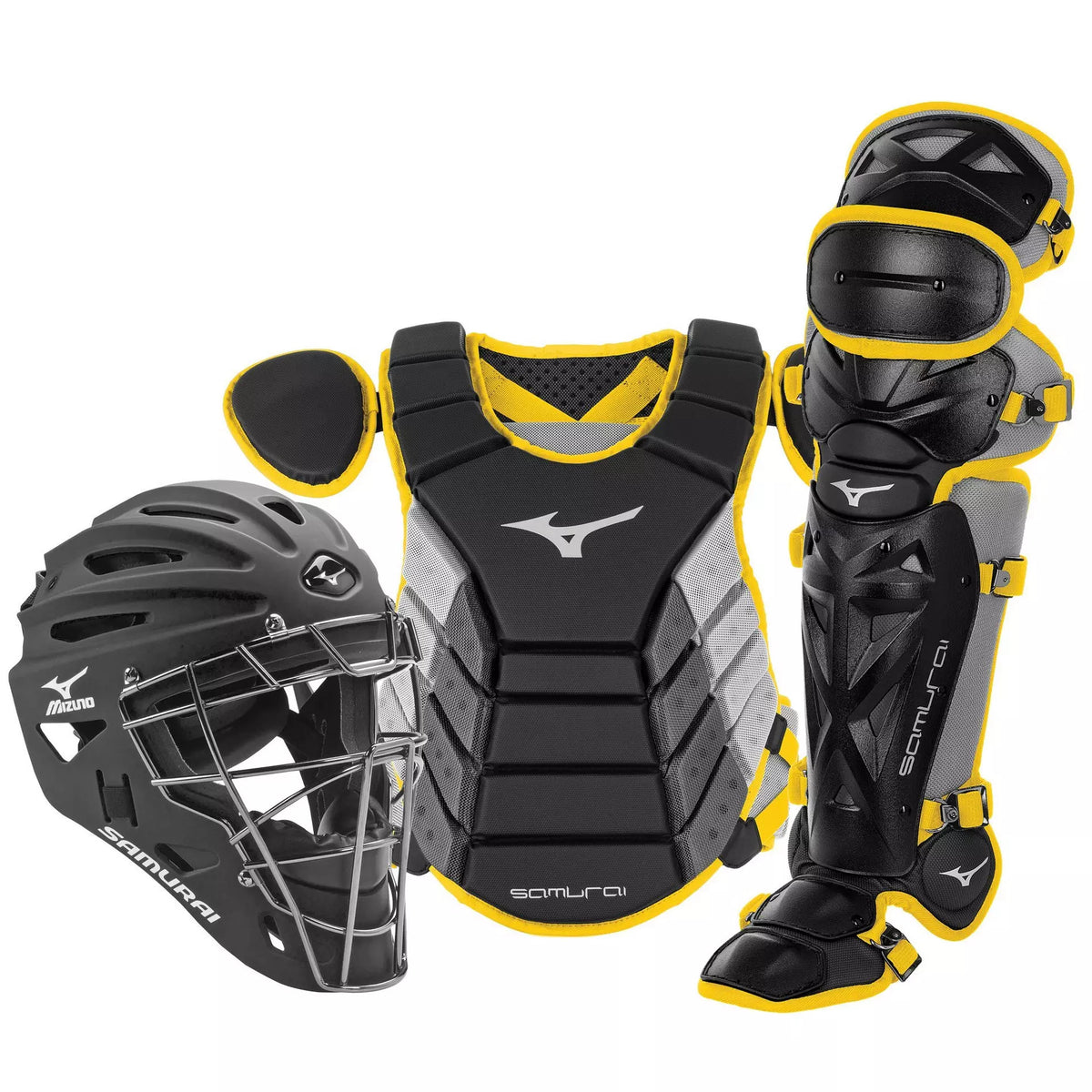 Mizuno Youth Samurai 14" Baseball Boxed Catcher's Gear Set