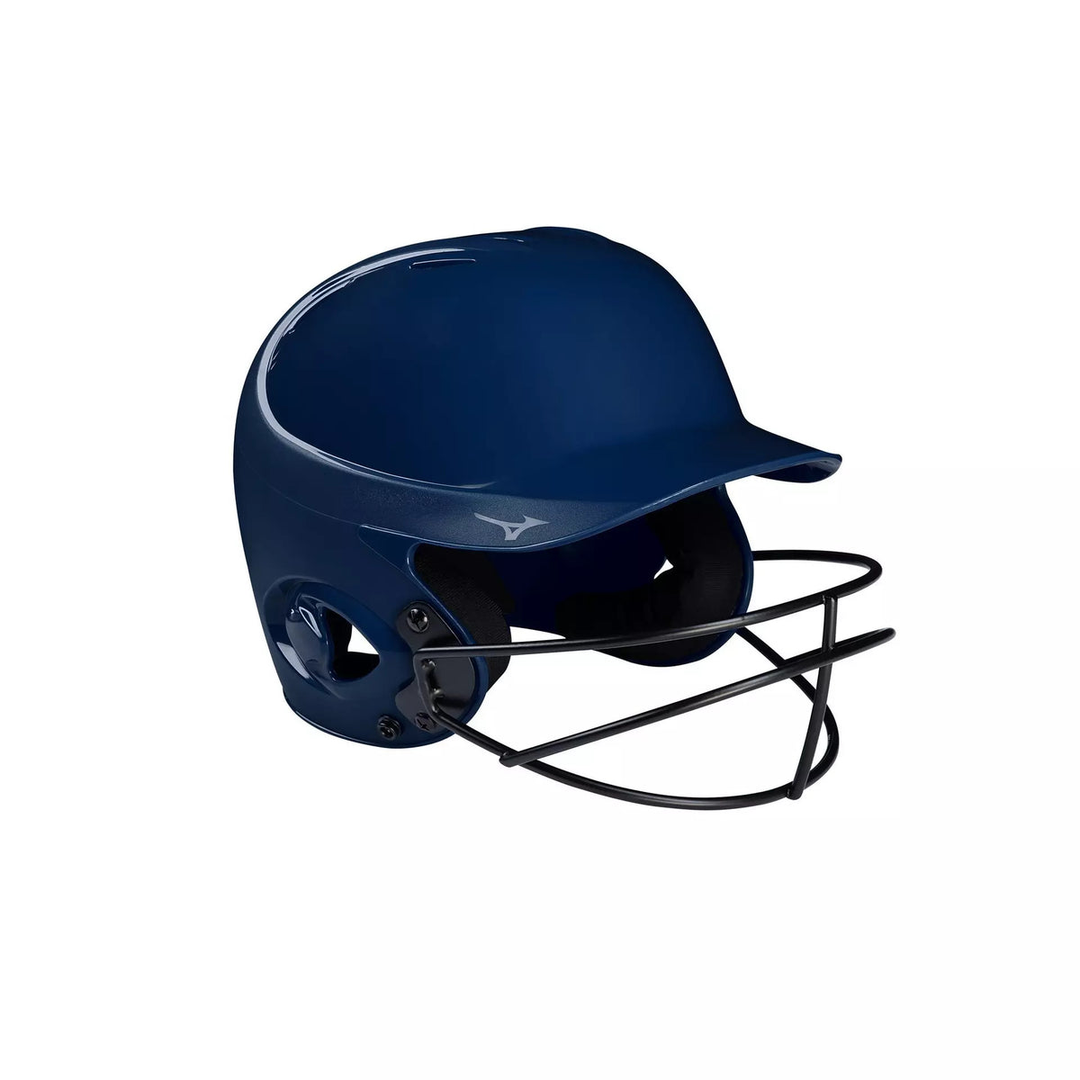 Mizuno MVP Series Solid Batting Helmet with Fastpitch Softball Mask