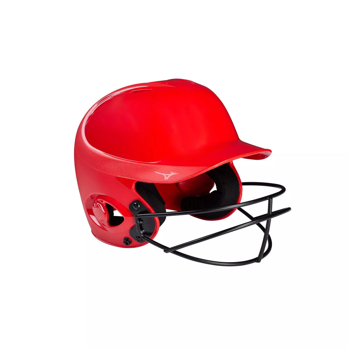Mizuno MVP Series Solid Batting Helmet with Fastpitch Softball Mask