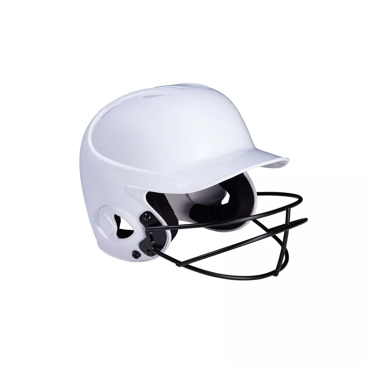 Mizuno MVP Series Solid Batting Helmet with Fastpitch Softball Mask