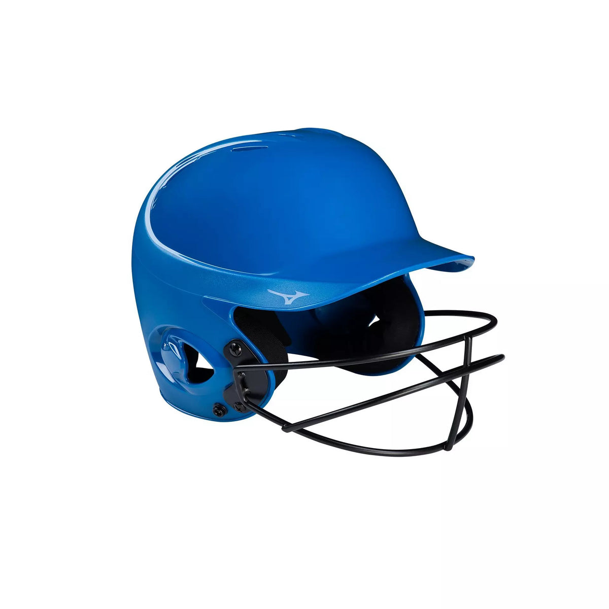 Mizuno MVP Series Solid Batting Helmet with Fastpitch Softball Mask