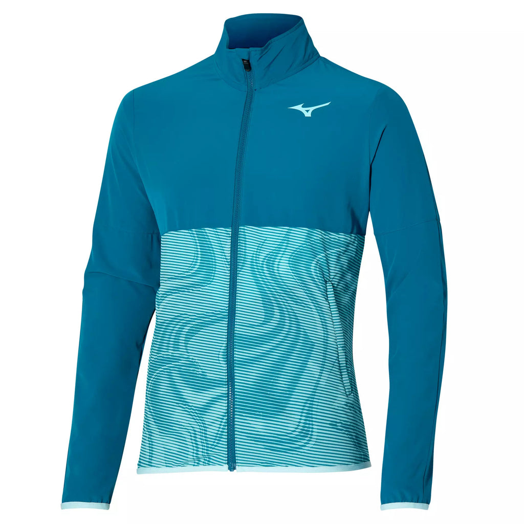 Mizuno Men's Printed Tennis Jacket
