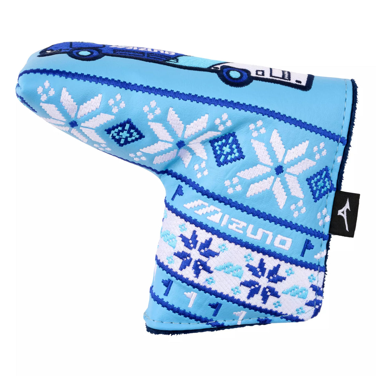 Mizuno Unisex Wheels on Tour Holiday Sweater Putter Headcover