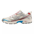 Mizuno Unisex MXR Sportstyle Sneaker, Pristine/High Risk Red Running Shoes