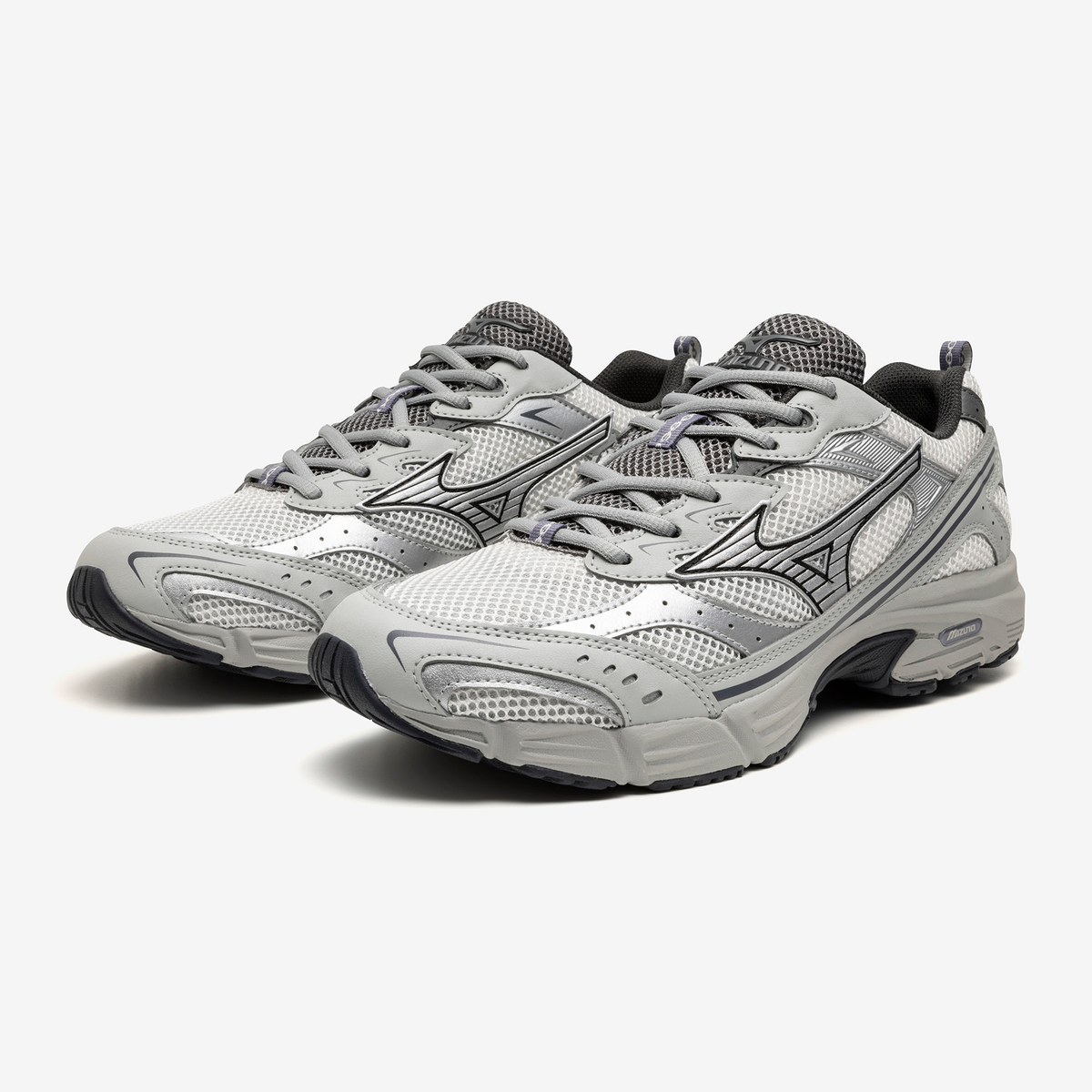 Mizuno Unisex MXR Sportstyle Sneaker, Nimbus Cloud/Silver Running Shoes