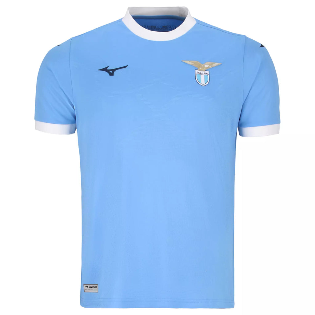 Mizuno Men's SS Lazio Replica Home Jersey, 25/26