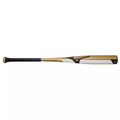Mizuno HOT METAL - BBCOR Baseball Bat (-3), Gold/Black