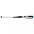 Mizuno Youth PWR ALLOY - Big Barrel USA Baseball Bat (-10), Black/Red