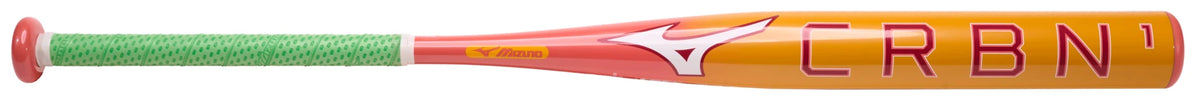 Mizuno CRBN1 - Fastpitch Softball Bat (-9), Sweet Peach