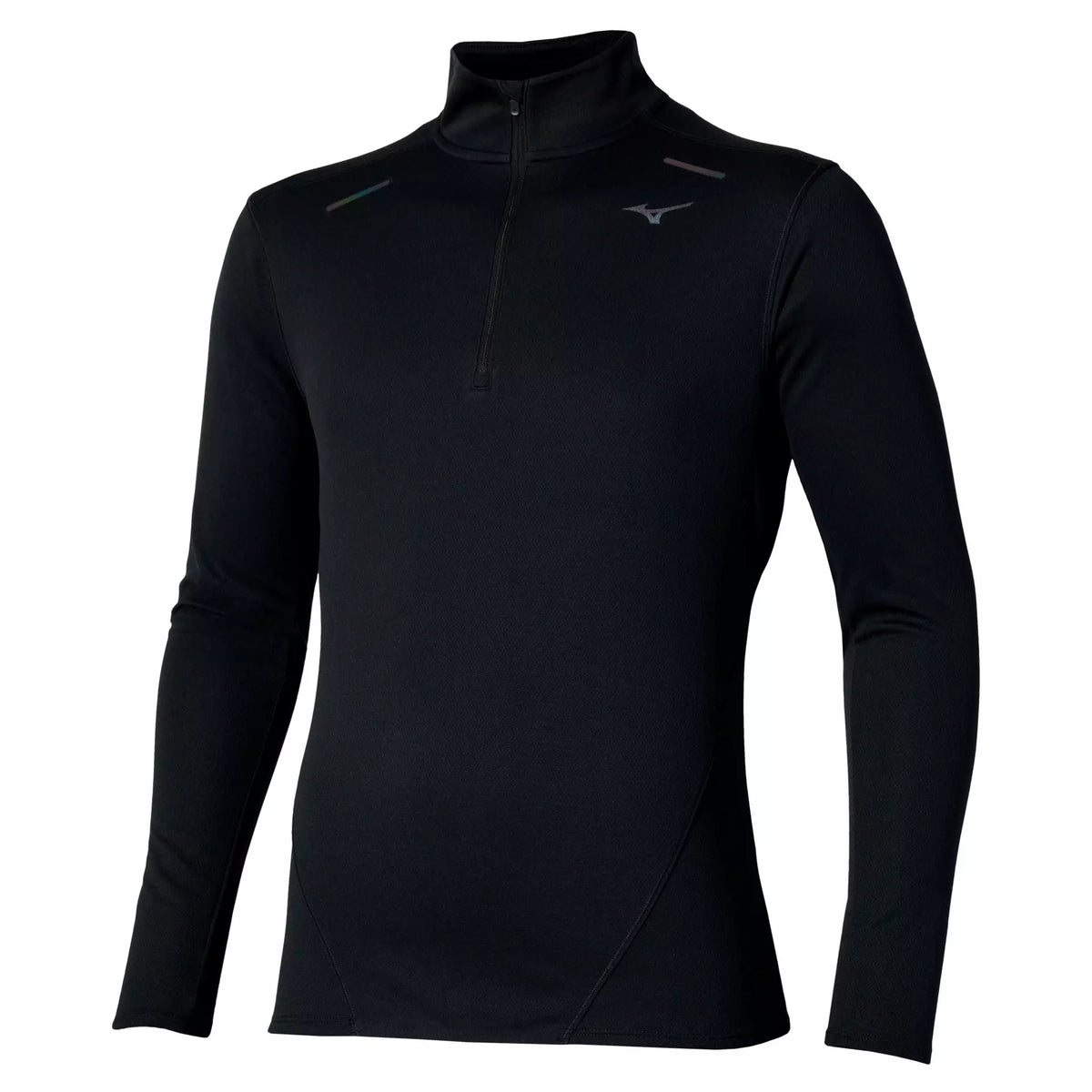 Mizuno Men's Tech Thermal Charge Breath Thermo Half Zip Long Sleeve Tee