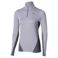 Mizuno Women's Tech Thermal Charge Breath Thermo Half Zip Long Sleeve Tee