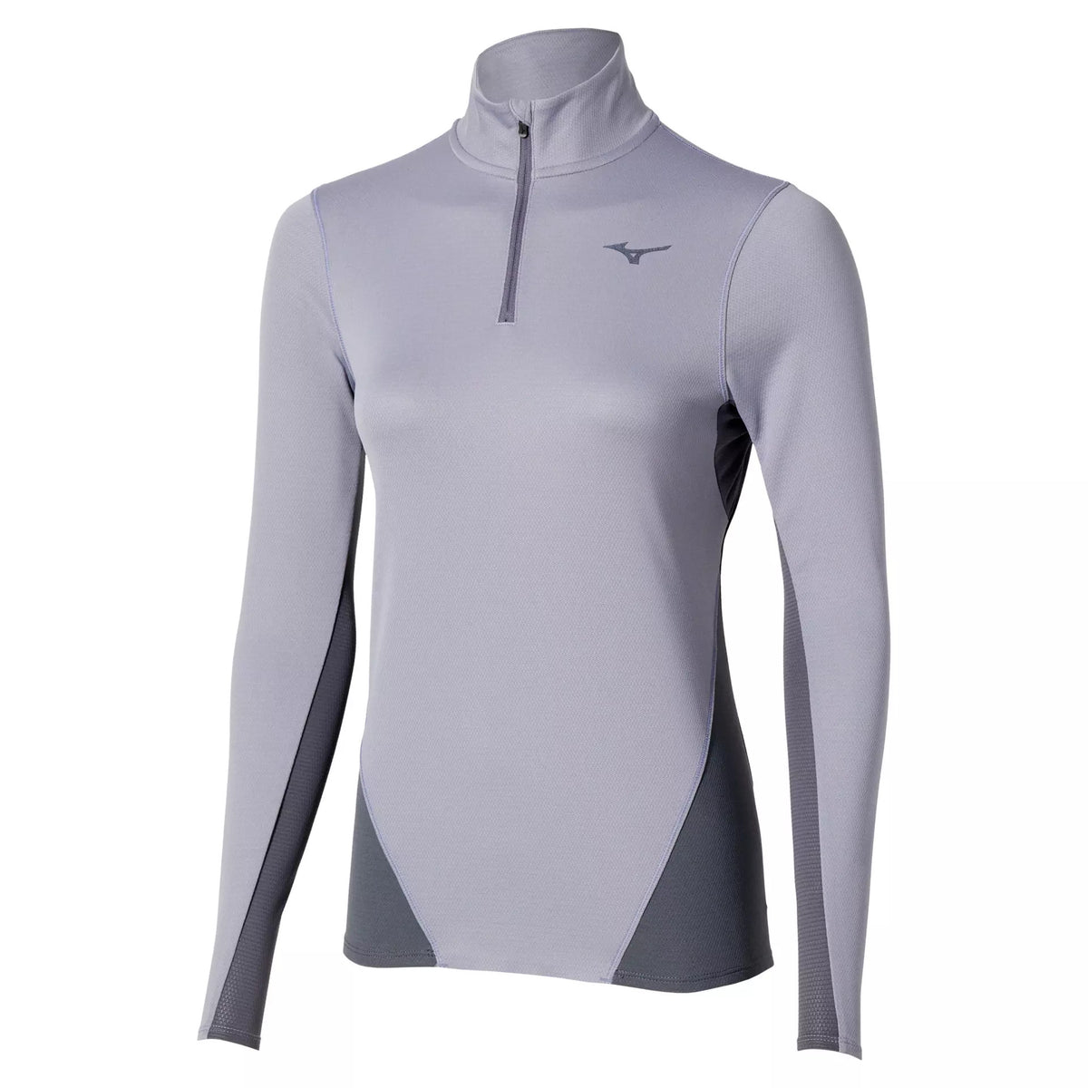Mizuno Women's Tech Thermal Charge Breath Thermo Half Zip Long Sleeve Tee
