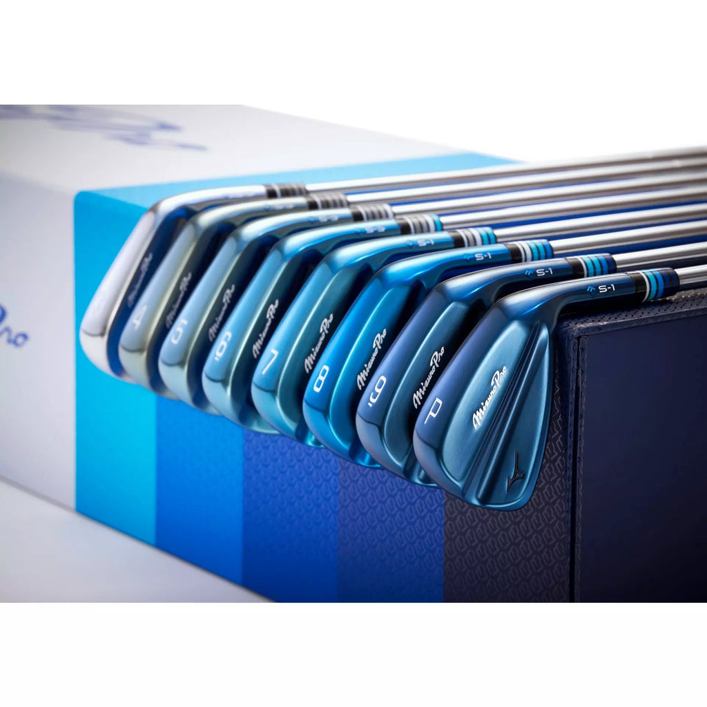Mizuno Unisex Limited Edition Pro S3 3i-6i and S1 7i-PW Iceberg Golf Iron Set, Right Hand