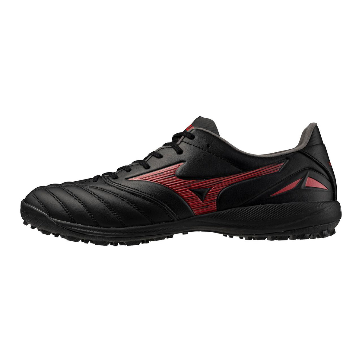 Mizuno Morelia Neo IV Pro All Surface Turf Soccer Shoes, Black/Red