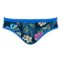 Mizuno Men's EXER Brief Swimsuit, Blue Mirage