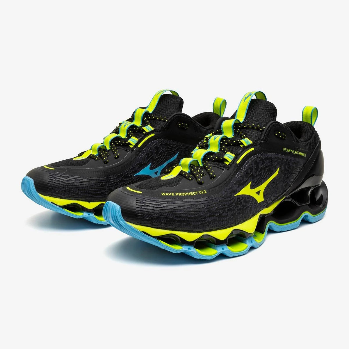 Mizuno Unisex Wave Prophecy 13.2 VRUNK Sportstyle Sneaker, Black-Swim Cap Running Shoes