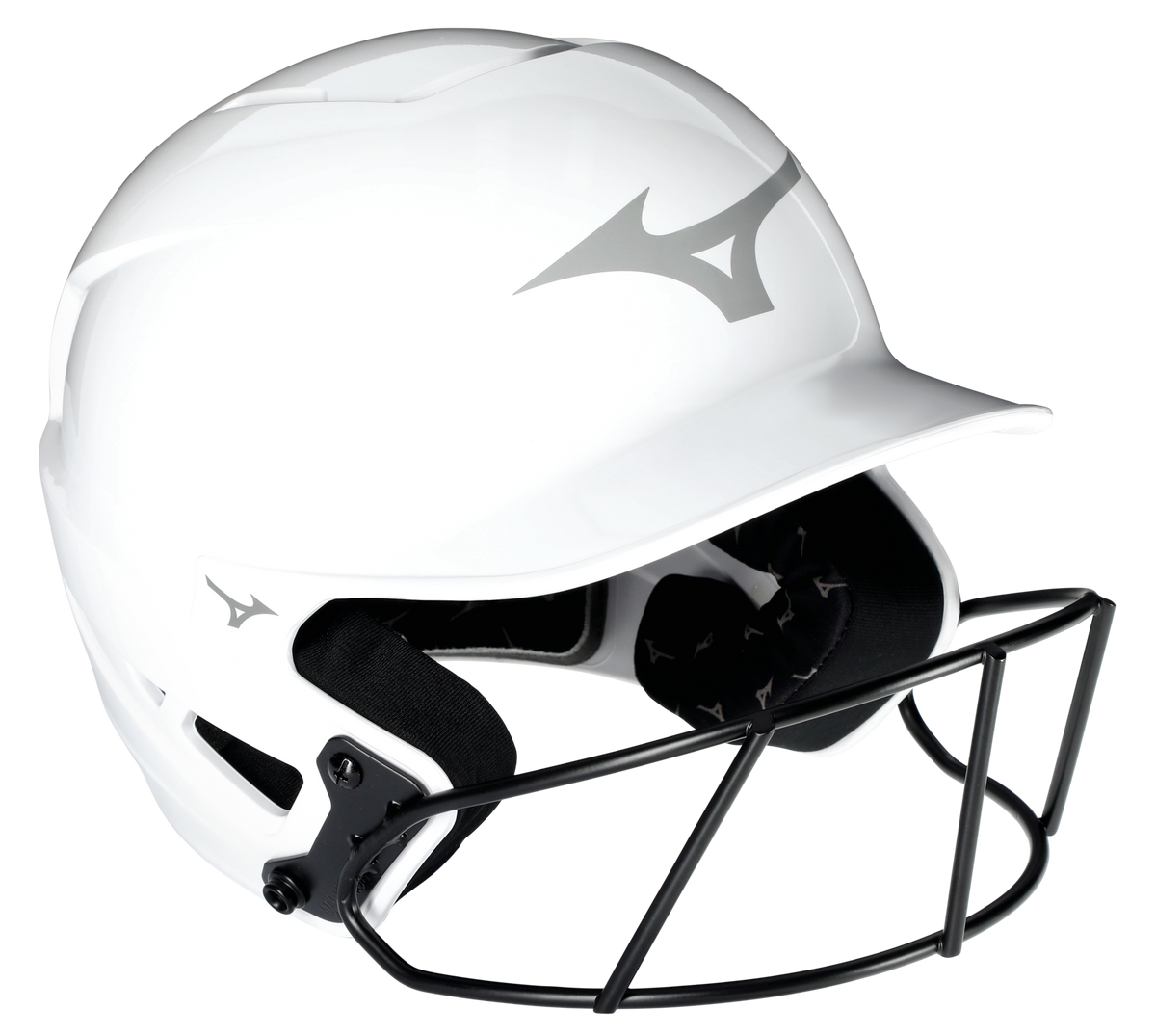 Mizuno F6 Fastpitch Softball Batting Helmet - Gloss Finish