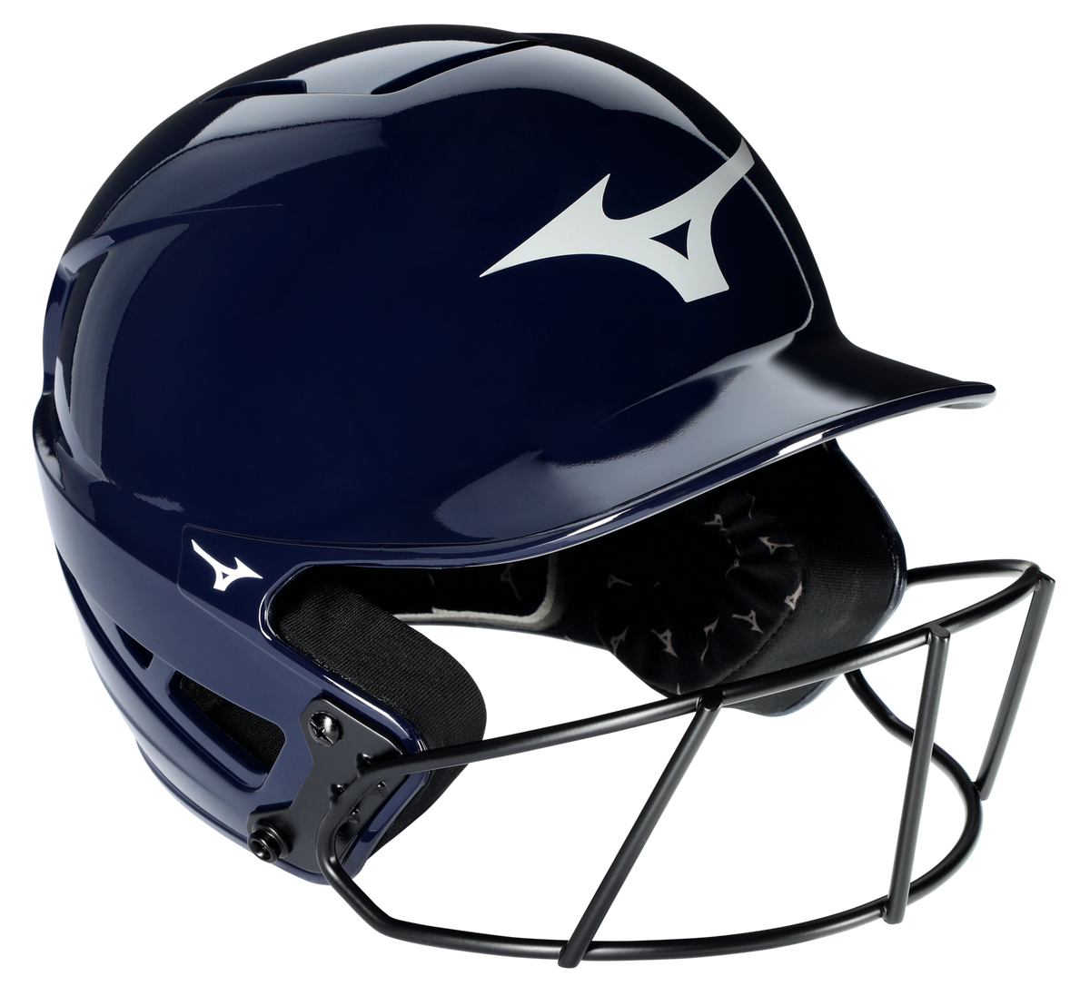 Mizuno F6 Fastpitch Softball Batting Helmet - Gloss Finish