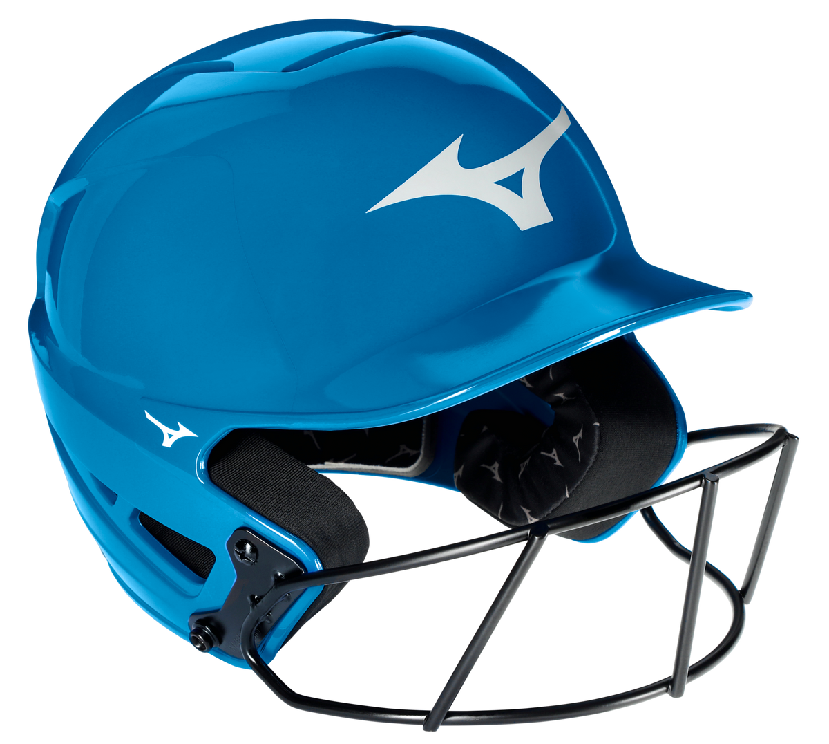 Mizuno F6 Fastpitch Softball Batting Helmet - Gloss Finish