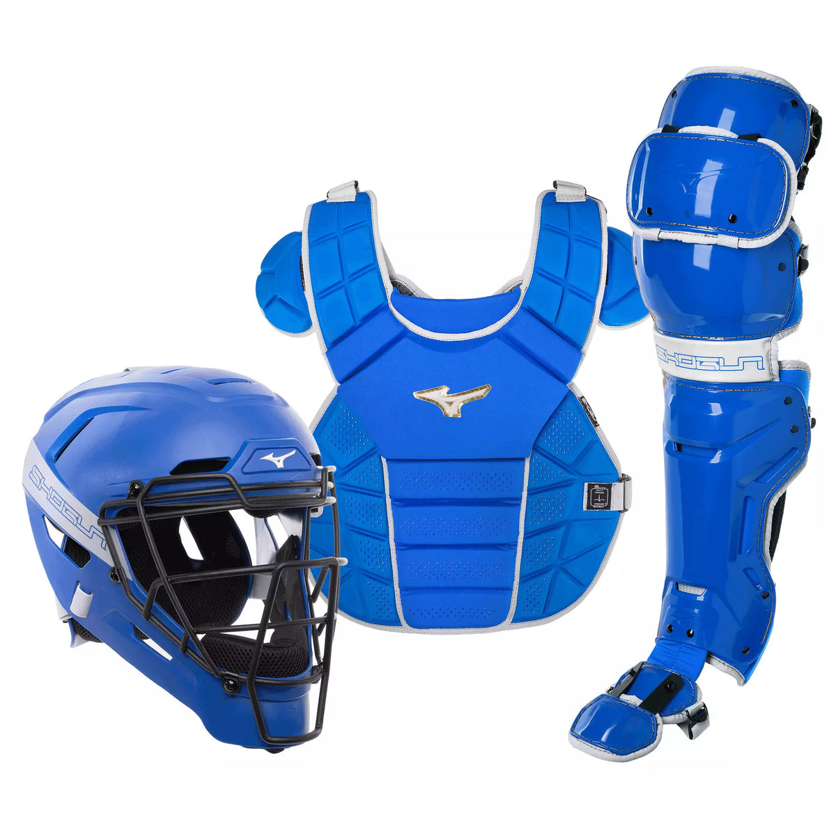 Mizuno SHOGUN Adult Baseball Catcher's Gear Set - SMALL