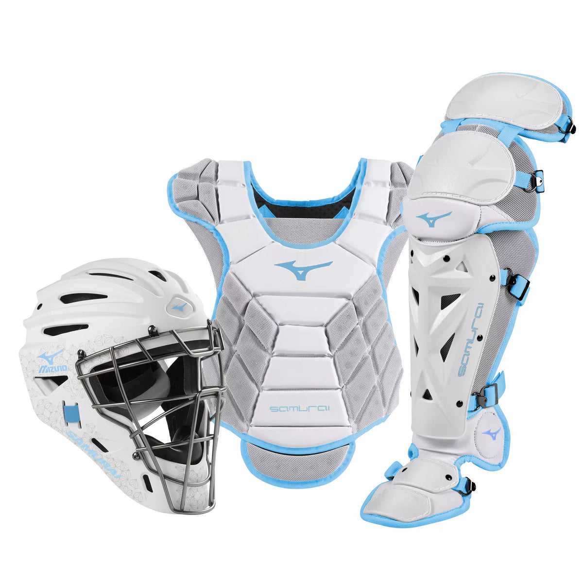 Mizuno Women's Samurai Boxed Catcher's Gear Set (13-14")