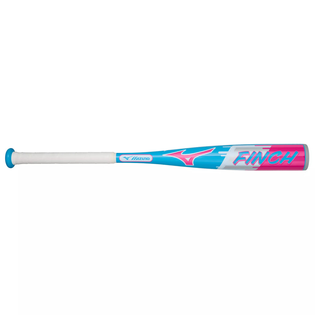Mizuno Youth Finch Tee Ball Softball Bat (-13), Blue/White