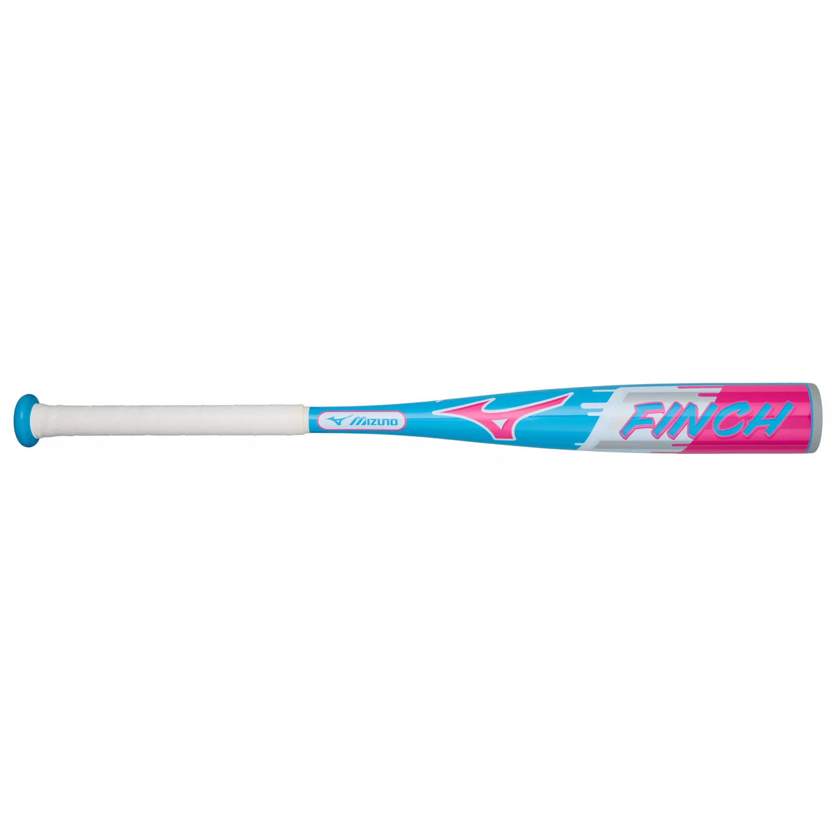 Mizuno Youth Finch Tee Ball Softball Bat (-13), Blue/White