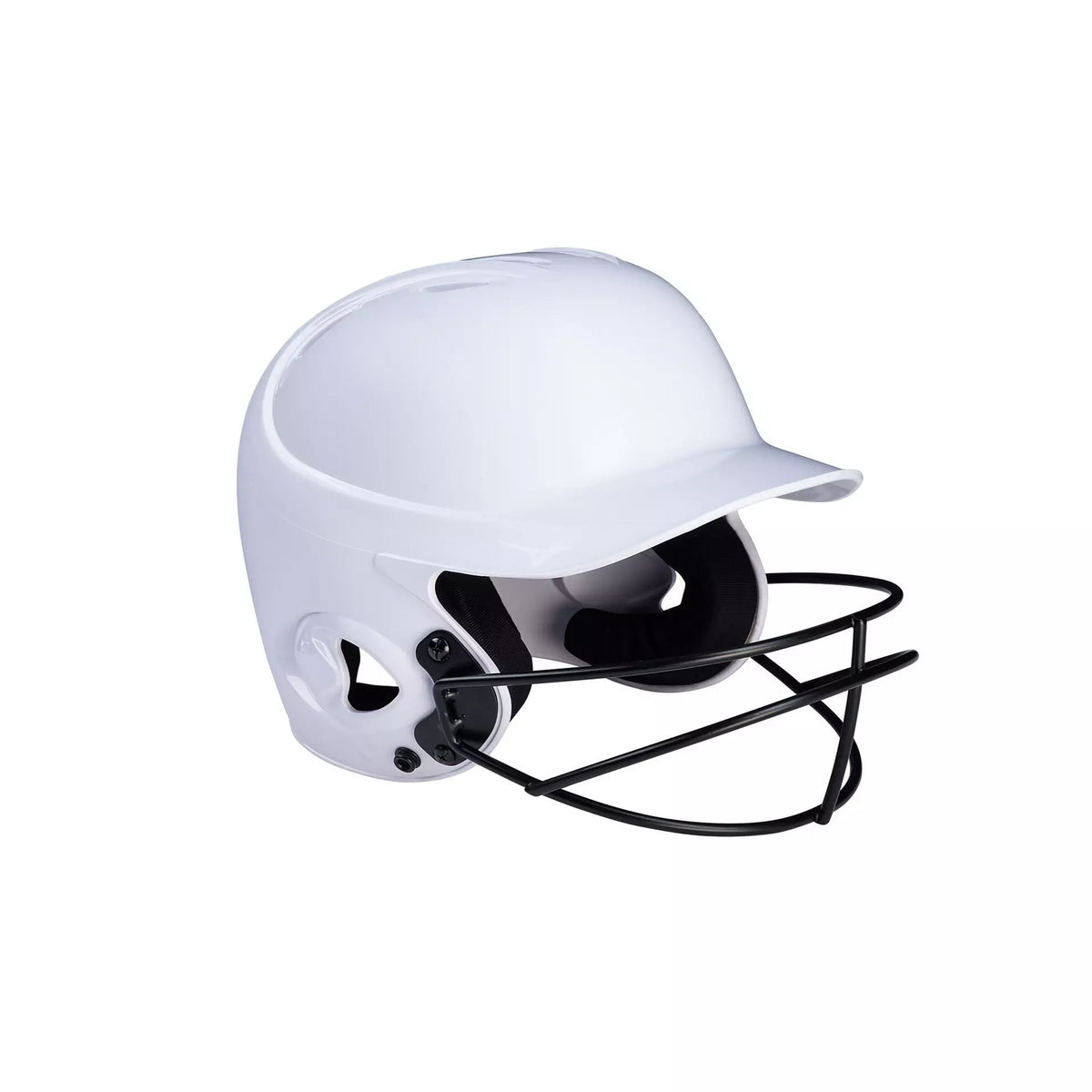 Mizuno MVP Series Solid Batting Helmet with Fastpitch Softball Mask