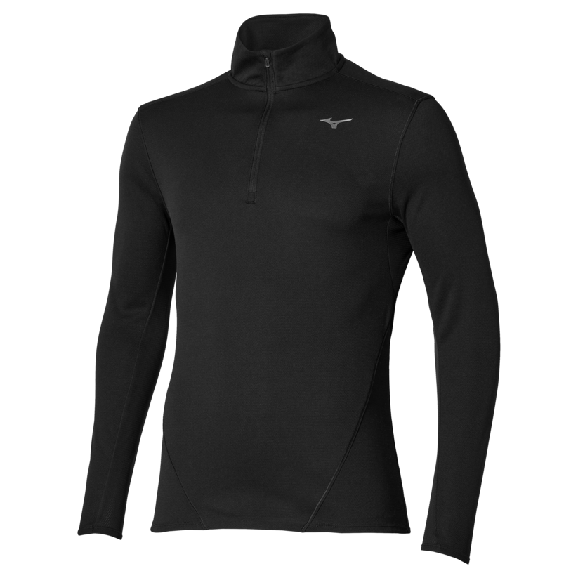 Mizuno Men's Tech Thermal Charge Breath Thermo Half Zip Long Sleeve Tee